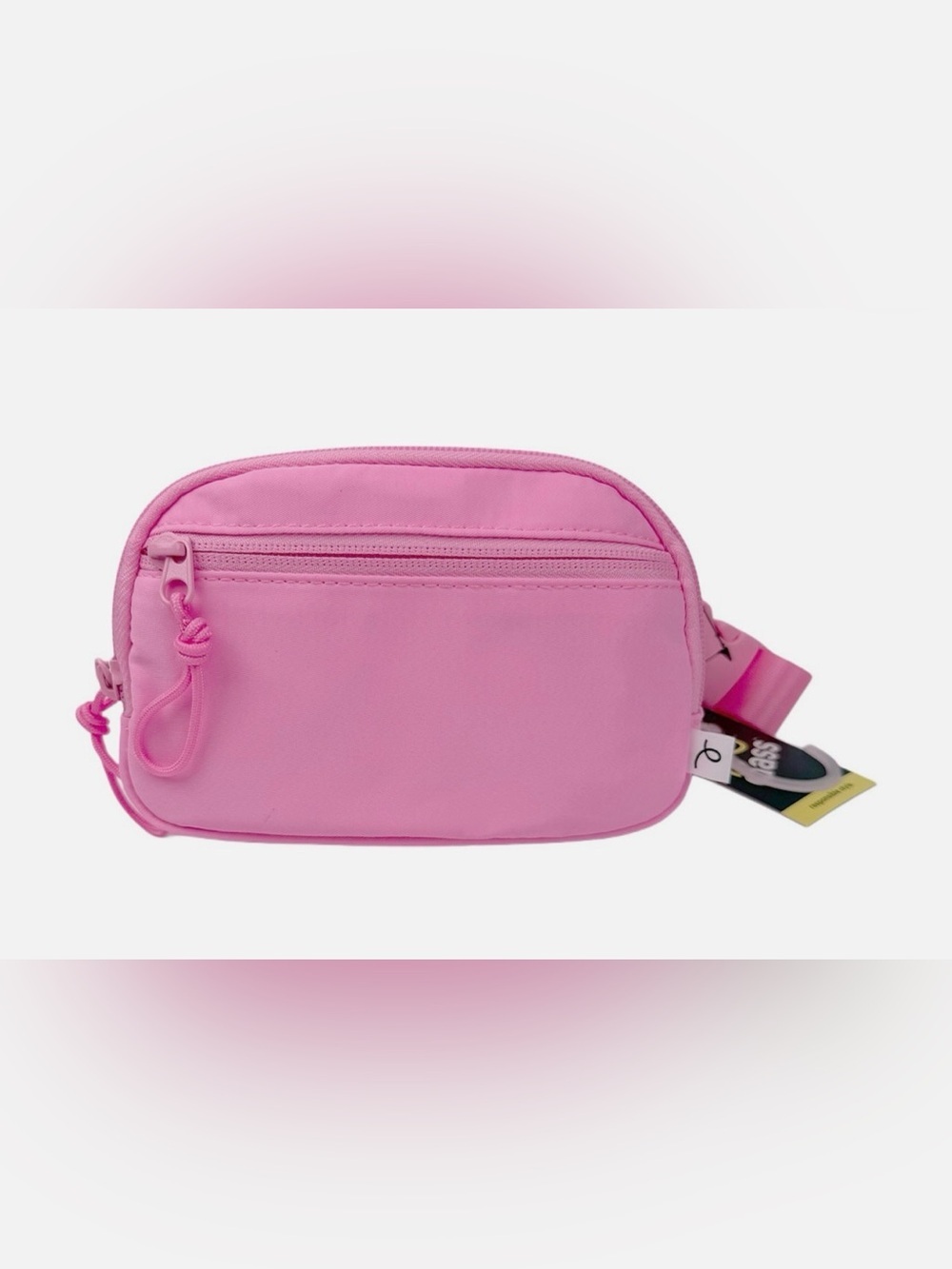 2PCS Girls' Belt Crossbody Bag Fanny Pack Adjustable Strap - Art Class Hot Pink